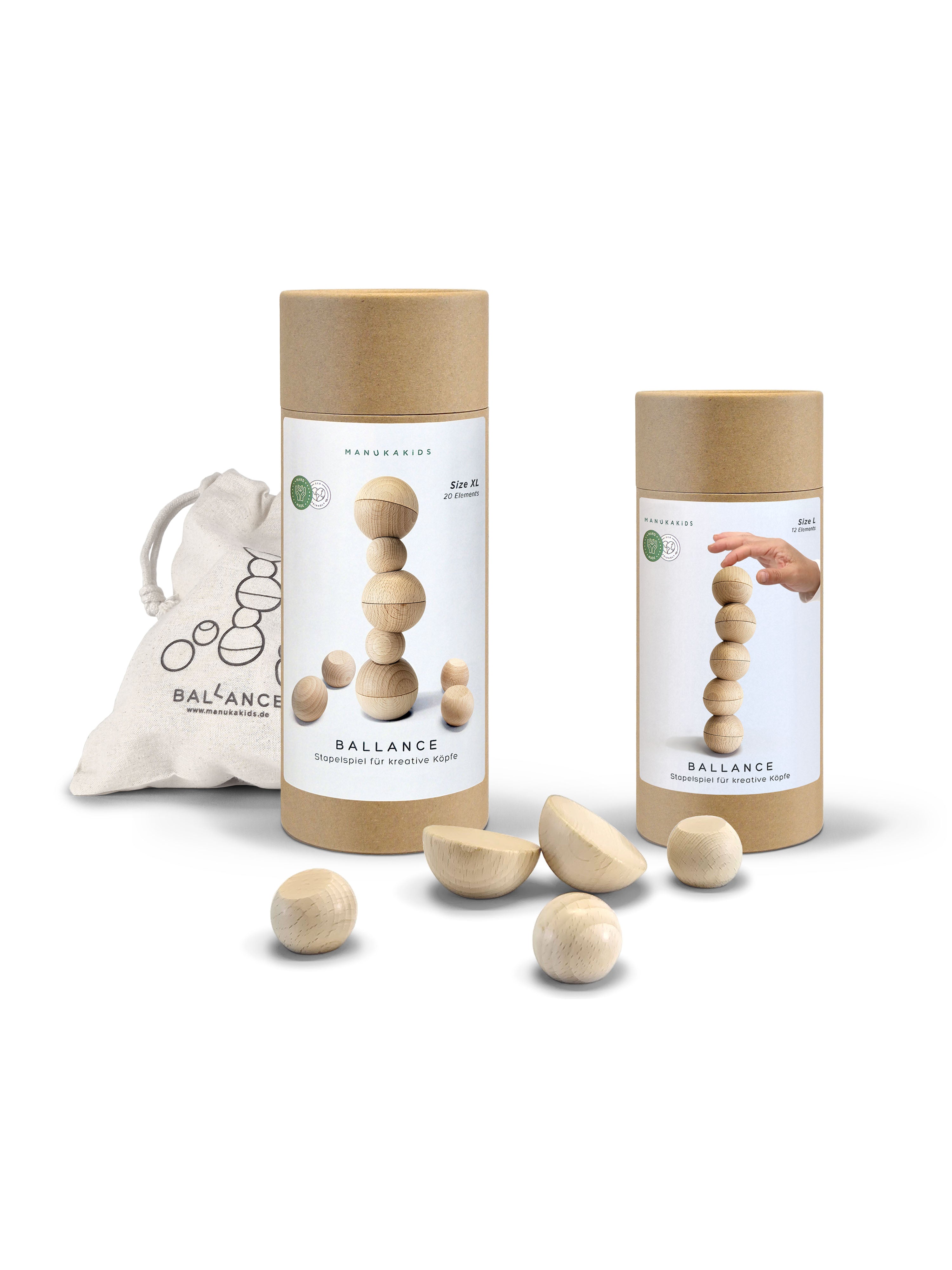 BALLANCE (Bundle) - Kugel-Balancierspiel für Achtsamkeit & Kreativität