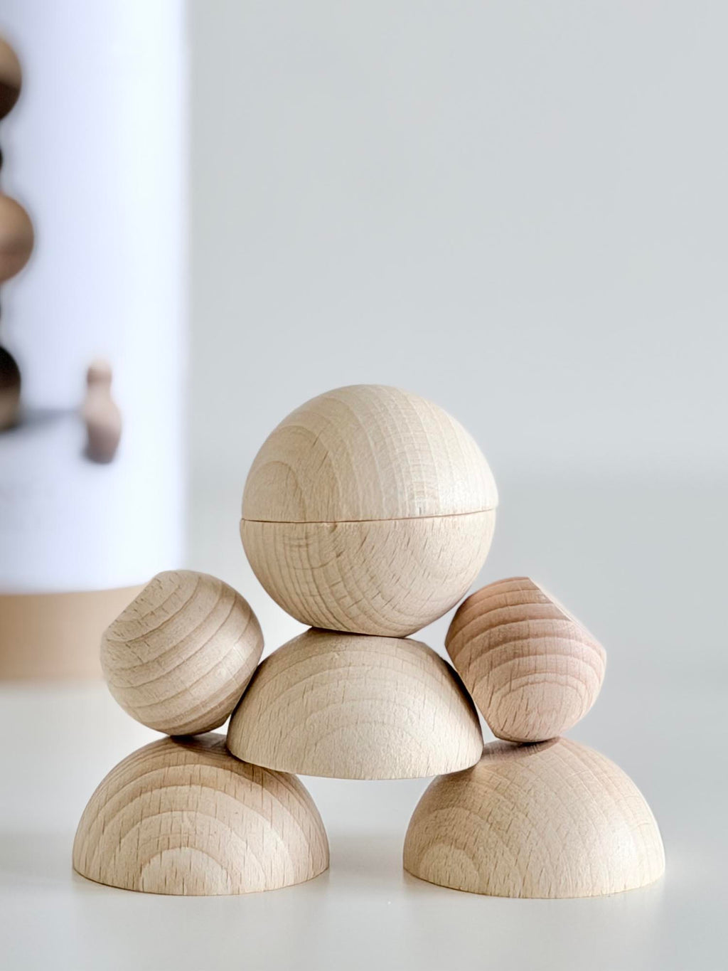 BALLANCE - Wooden stacking game for concentration and inner peace