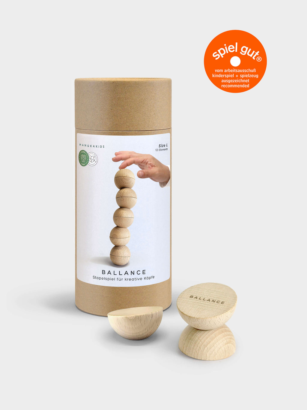 BALLANCE L - Meditatives Stapelspiel für innere Ruhe & Achtsamkeit