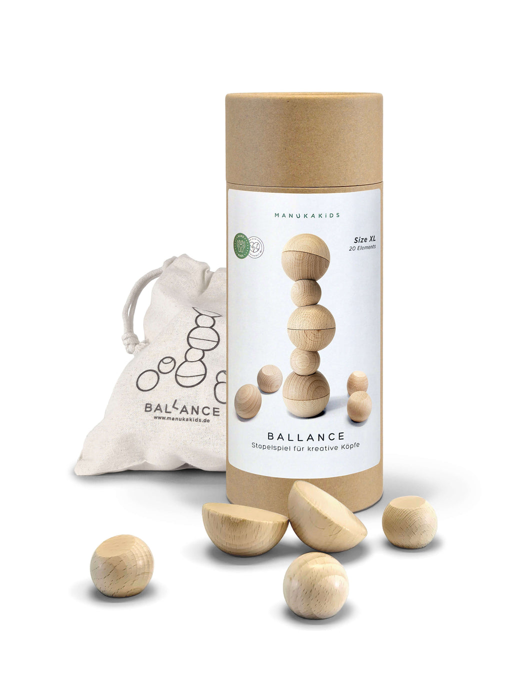 BALLANCE XL - Kugel-Stapelspiel für Konzentration & Feinmotorik