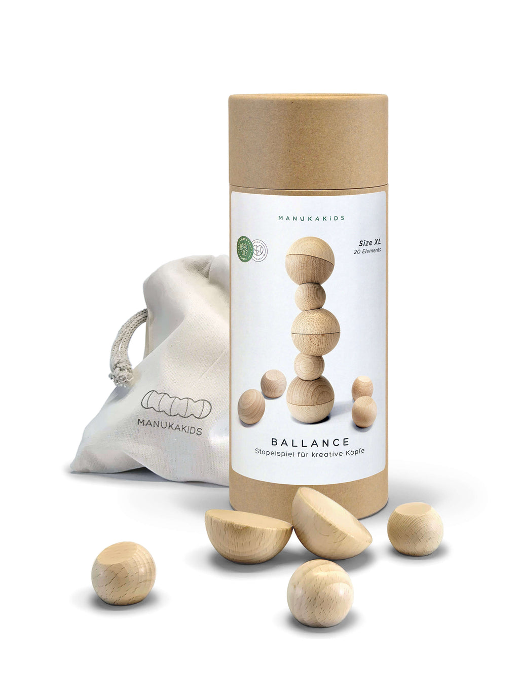 BALLANCE XL - Kugel-Stapelspiel für Konzentration & Feinmotorik