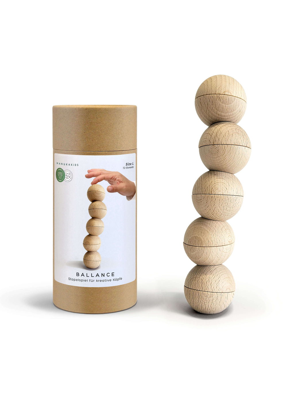 BALLANCE L - Meditatives Stapelspiel für innere Ruhe & Achtsamkeit