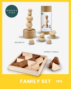 FAMILY-Set - BALLANCE XL & TRAPEZO® Holzbausteine