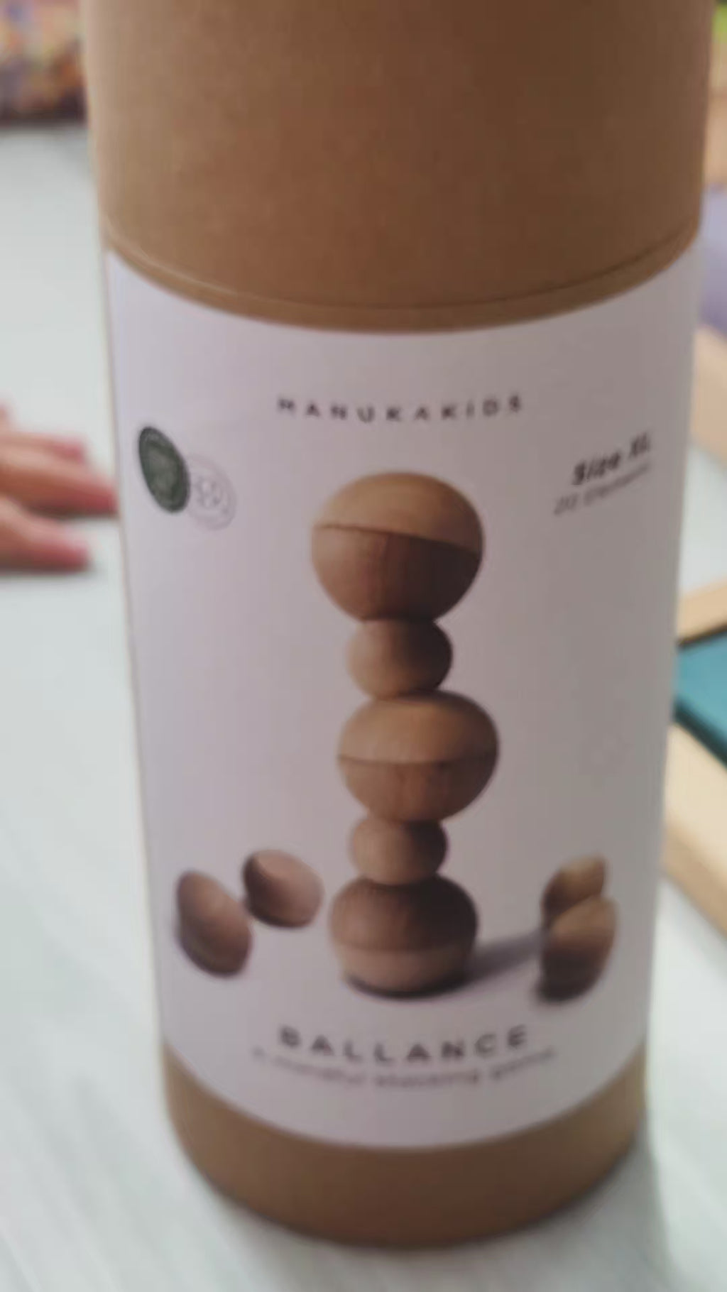 BALLANCE - Wooden balancing game for Calm & Focus