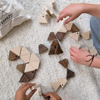 TRAPEZO® XXL – Großes Holzbausteine-Set für Kita & Schule